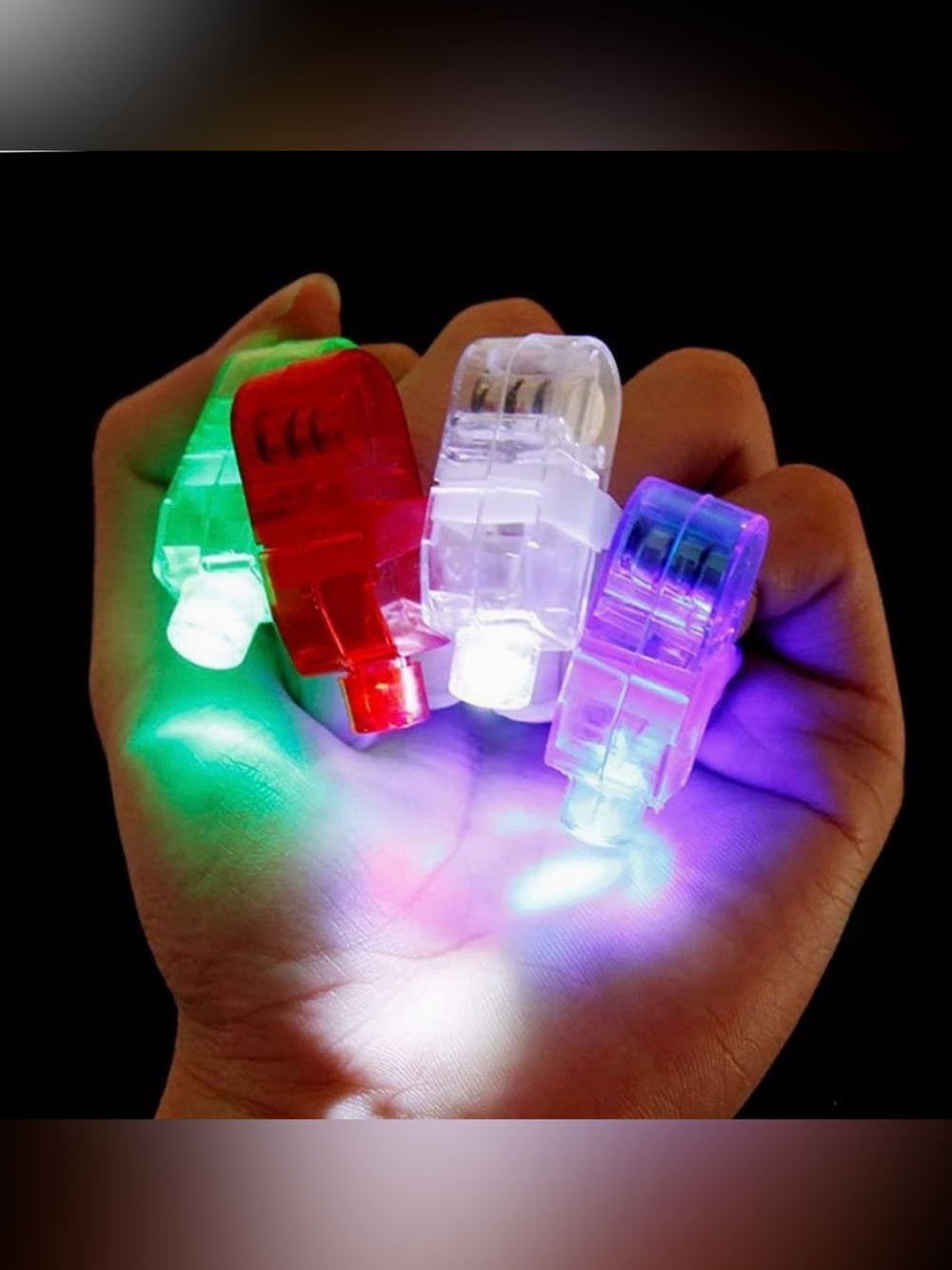 Brand New=36 pc Light up Finger Toys